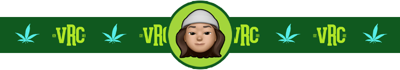 Budtender Lil Davinci's Memoji image on a banner