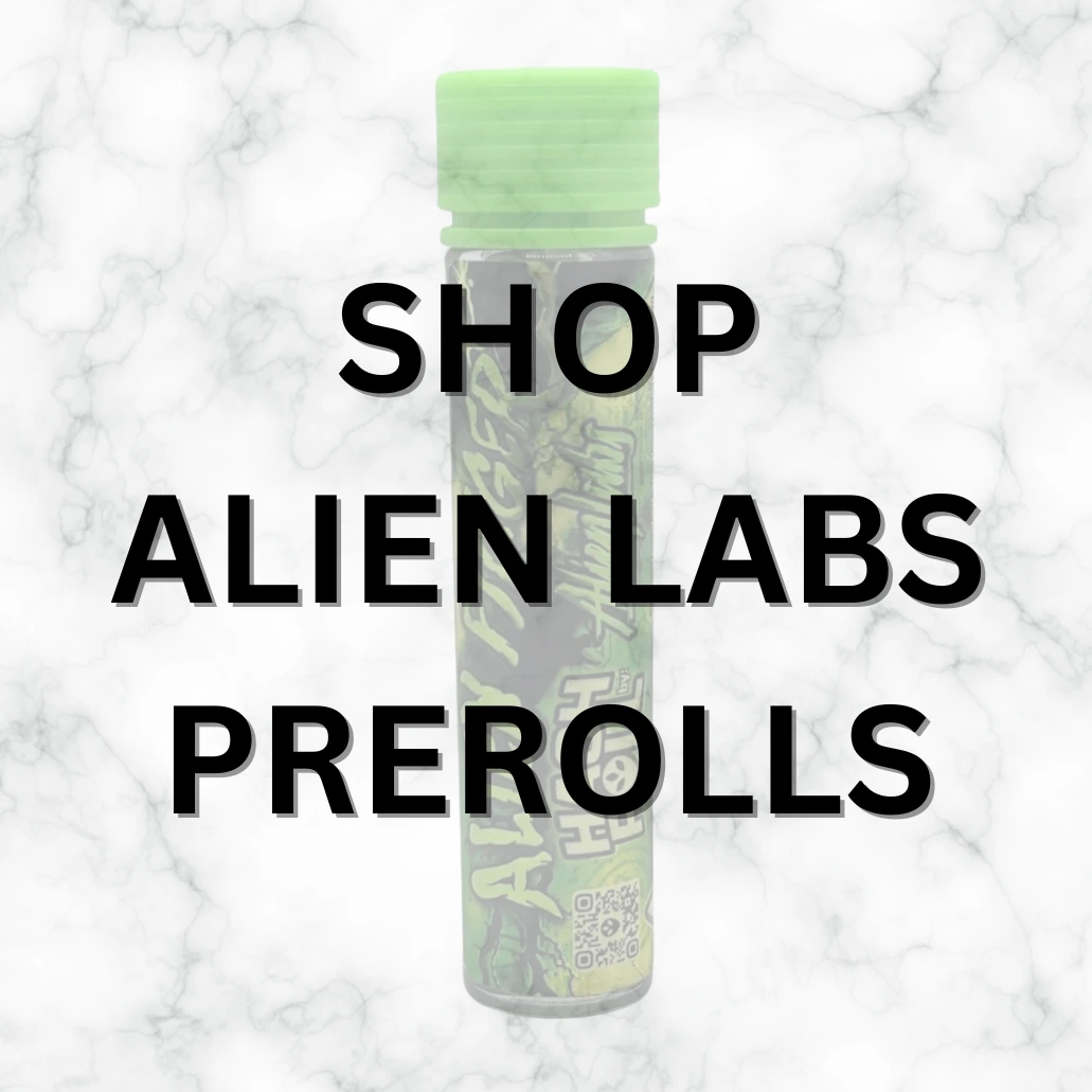 Explore Alien Labs prerolls at VRC – ready-to-smoke cannabis rolls made with top-tier flower, perfect for quick, potent sessions.