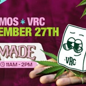Vallejo Relief Center September 27, 2025 live demo and discounted cannabis products with Made, 11am–2pm