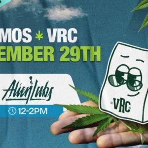 Vallejo Relief Center September 29, 2025 live demo and discounted cannabis products with Alien Labs, 12pm-2pm