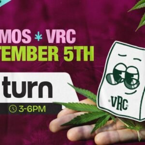 Vallejo Relief Center September 5, 2025 live demo and discounted cannabis products with Turn, 3pm-6pm
