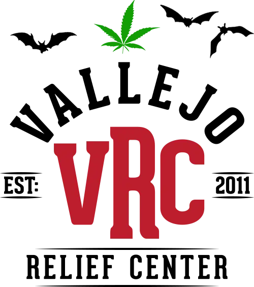 vallejo relief center cannabis dispensary main logo halloween themed
