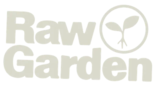 The official logo of Raw Garden