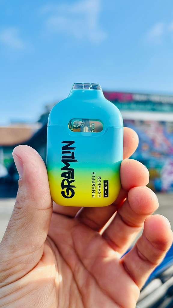 Gramlin Pineapple Express hybrid disposable vape featured in VRC Budtenders’ Picks for May