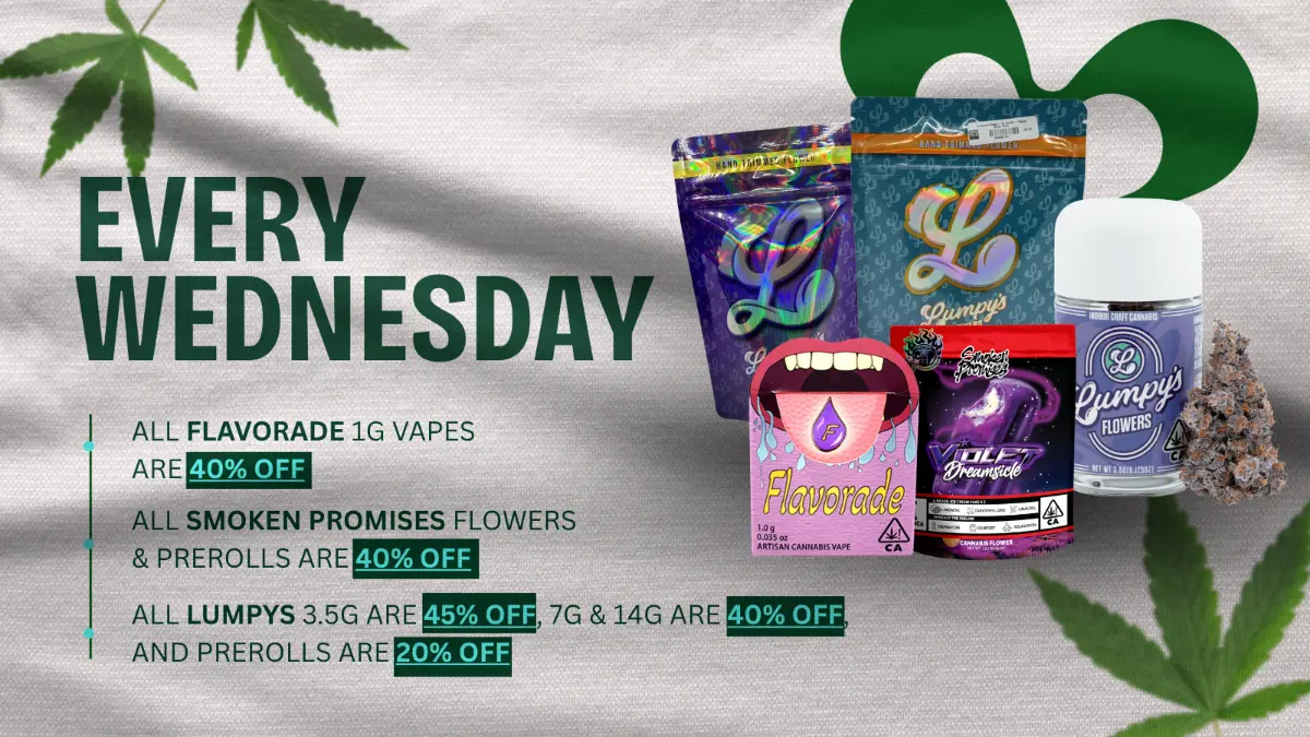 Cannabis Specials & Deals | Vallejo Relief Center Offers