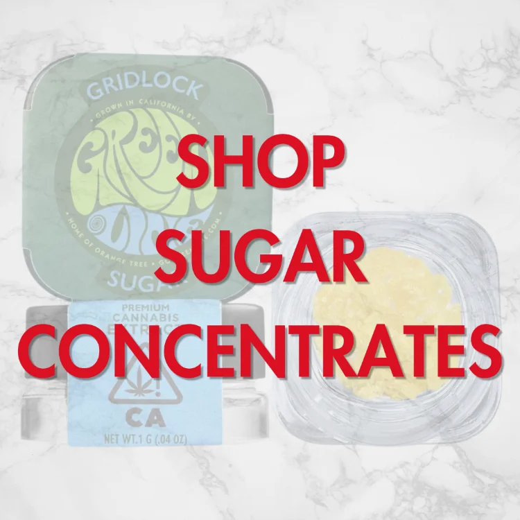 Shop sugar cannabis concentrates at Vallejo Relief Center featuring premium sugar extracts and dabs in Vallejo CA
