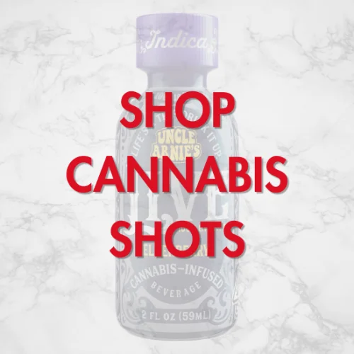 vrc-landing-page-drinks-shots Shop cannabis shots in Vallejo - Uncle Arnie's 2oz cannabis-infused indica shot at Vallejo Relief Center
